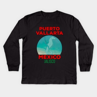 Puerto Vallarta Jalisco Mexico Kids Long Sleeve T-Shirt